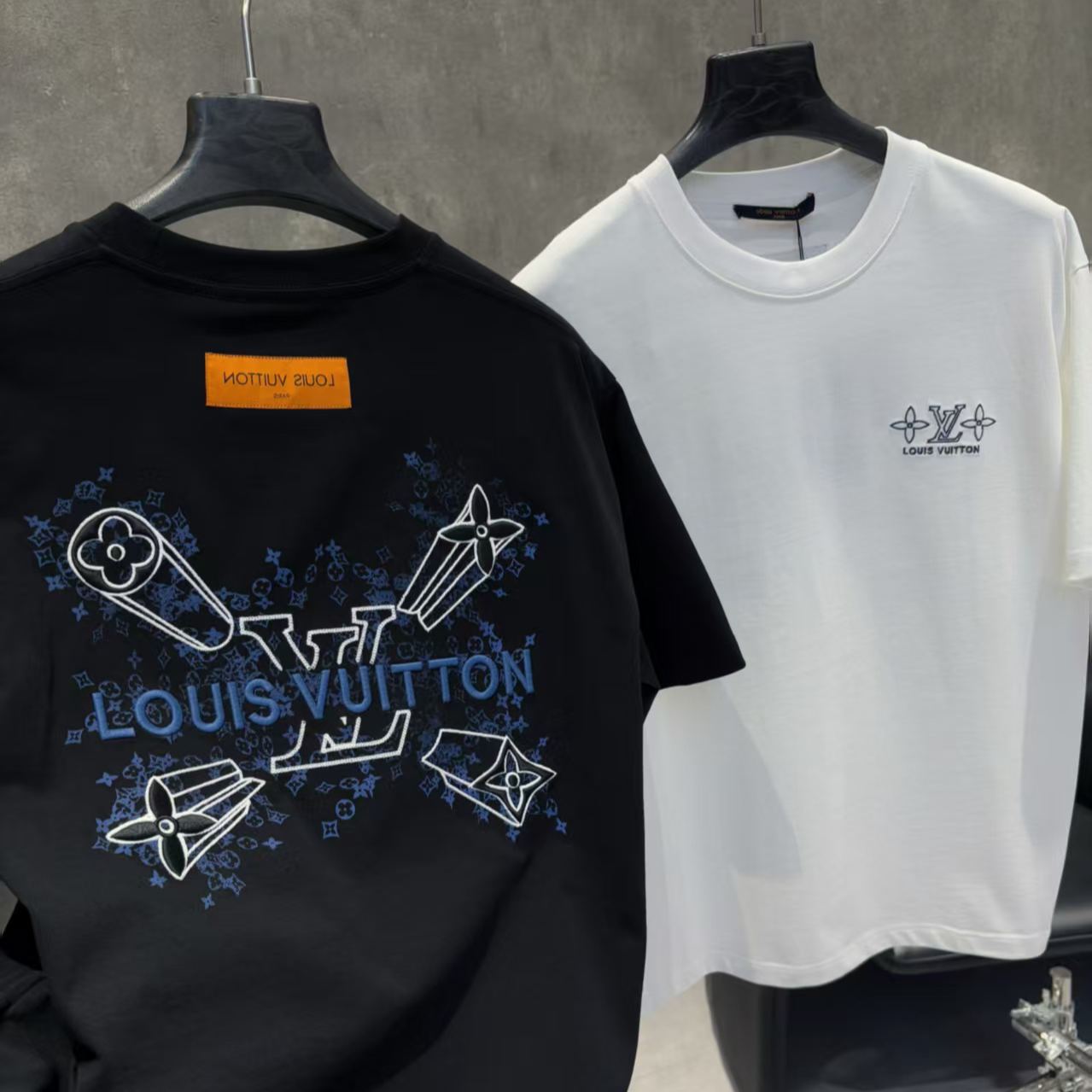 『S-2XL』新作春夏コレクション刺繍入り半袖Tシャツ ユニセックス