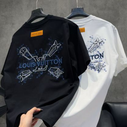 『S-2XL』新作春夏コレクション刺繍入り半袖Tシャツ ユニセックス