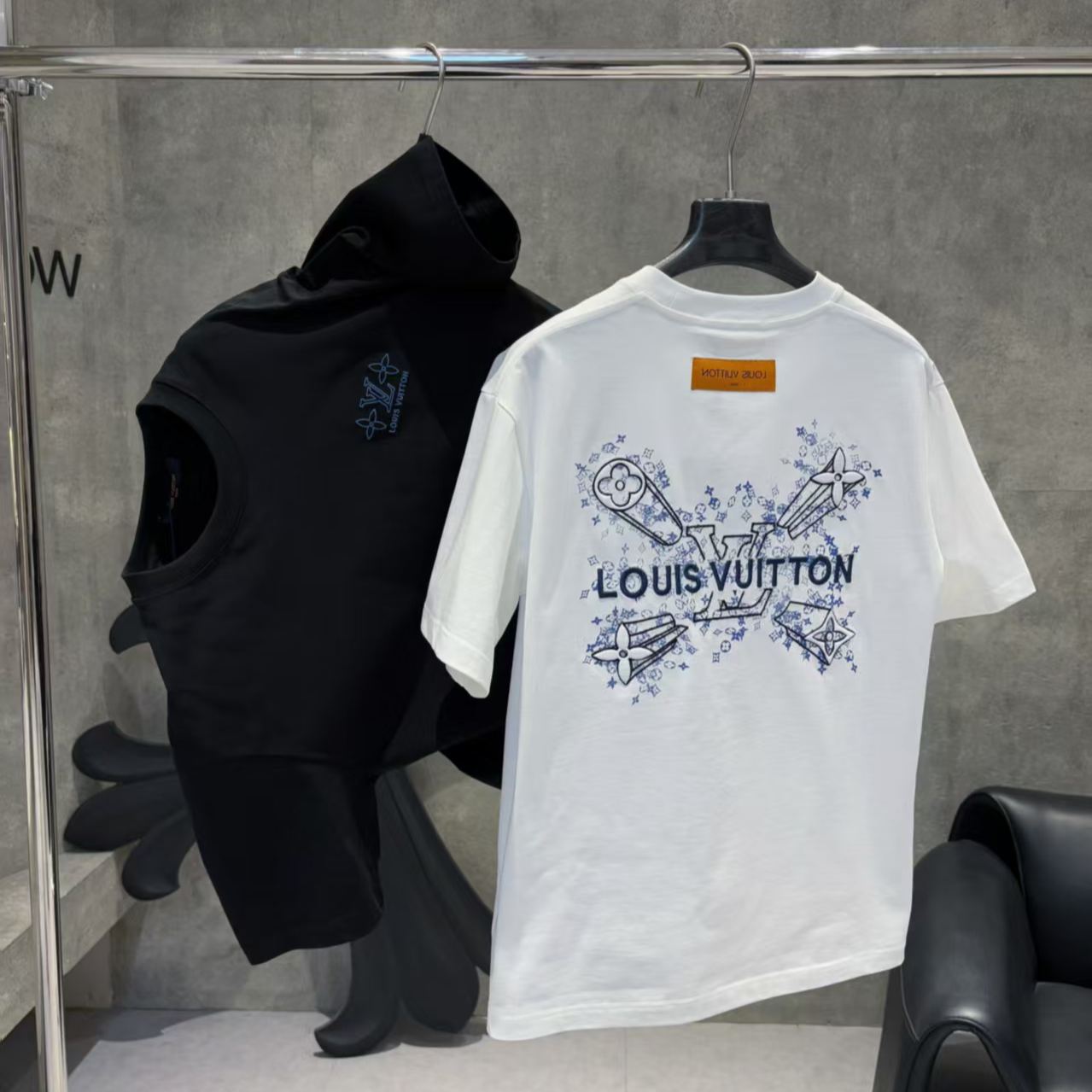 『S-2XL』新作春夏コレクション刺繍入り半袖Tシャツ ユニセックス
