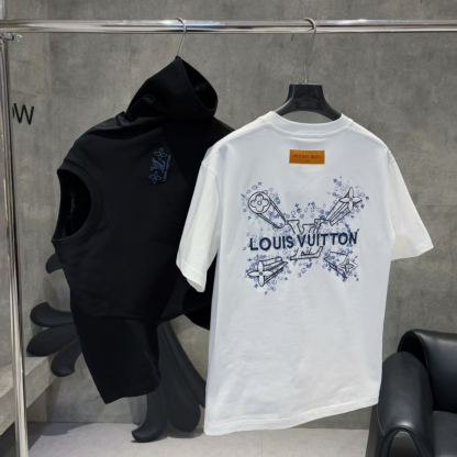 『S-2XL』新作春夏コレクション刺繍入り半袖Tシャツ ユニセックス