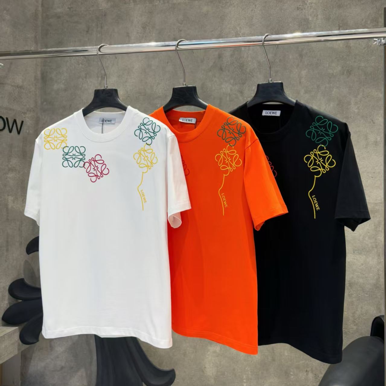 『S-2XL』新作春夏コレクション刺繍入り半袖Tシャツ ユニセックス