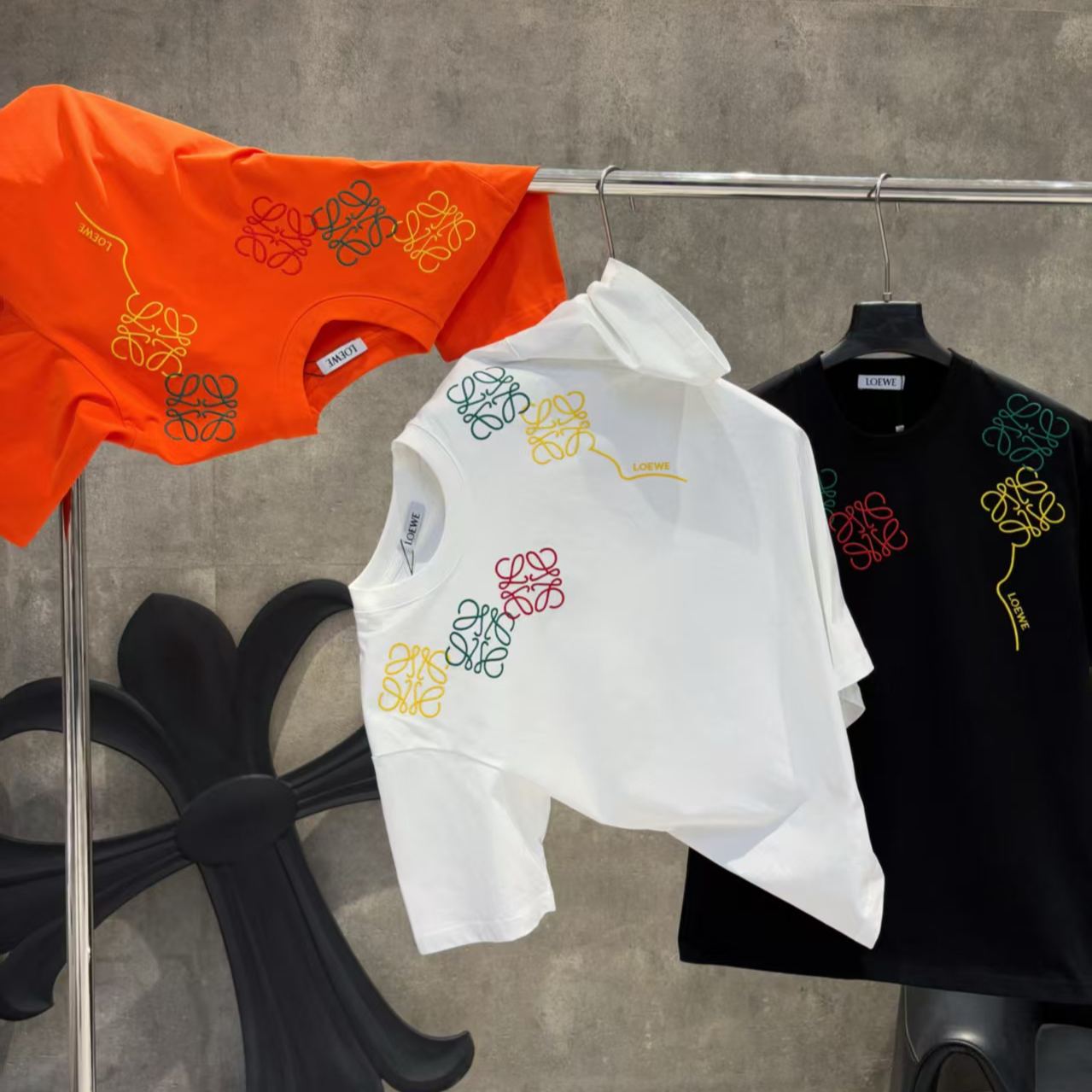 『S-2XL』新作春夏コレクション刺繍入り半袖Tシャツ ユニセックス