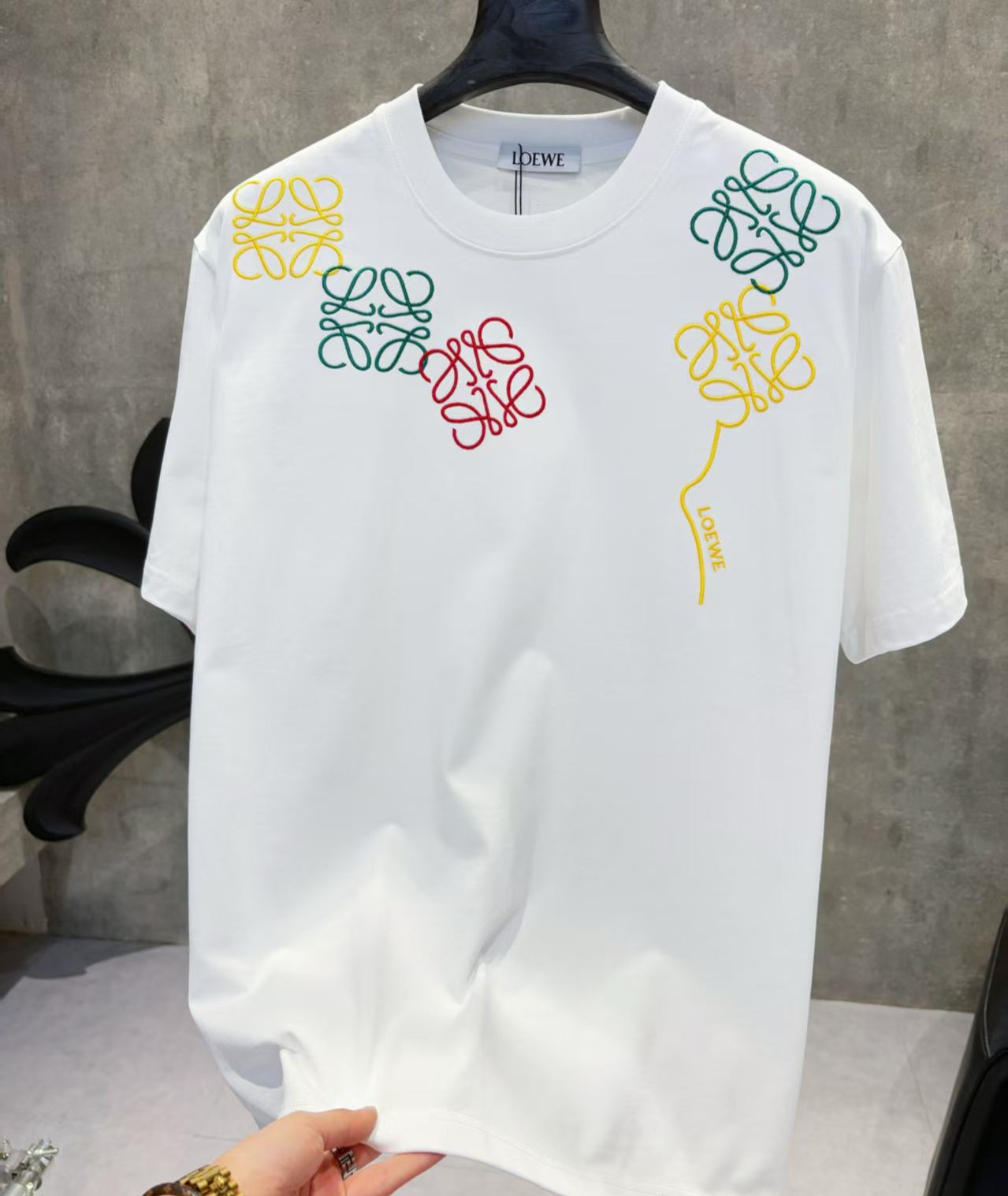 『S-2XL』新作春夏コレクション刺繍入り半袖Tシャツ ユニセックス
