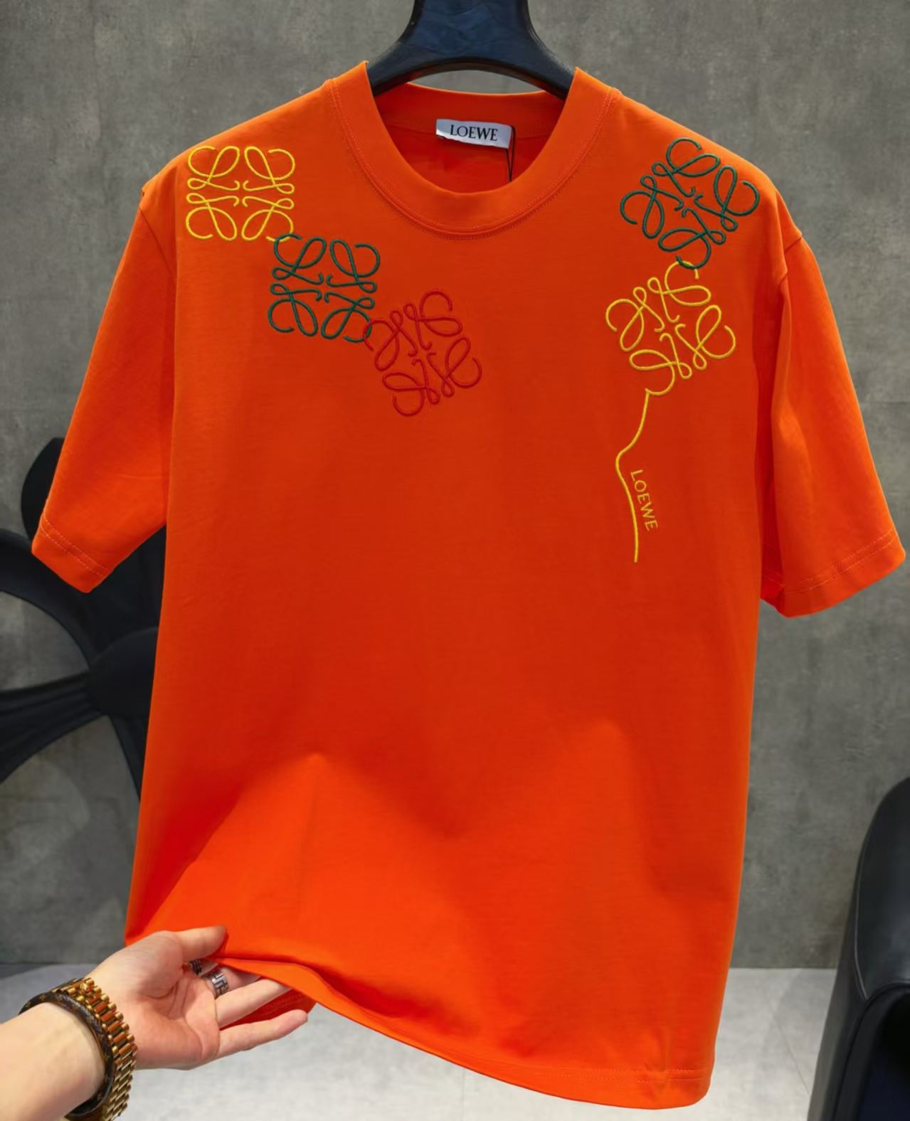 『S-2XL』新作春夏コレクション刺繍入り半袖Tシャツ ユニセックス