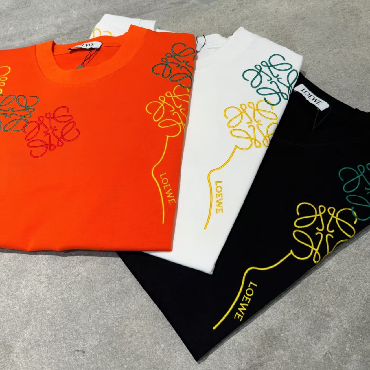 『S-2XL』新作春夏コレクション刺繍入り半袖Tシャツ ユニセックス