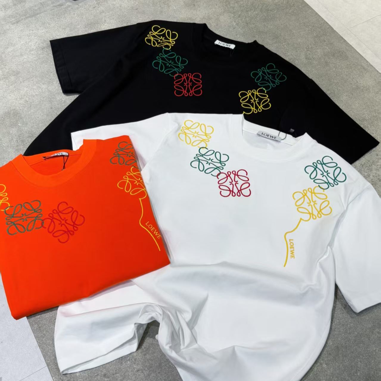 『S-2XL』新作春夏コレクション刺繍入り半袖Tシャツ ユニセックス