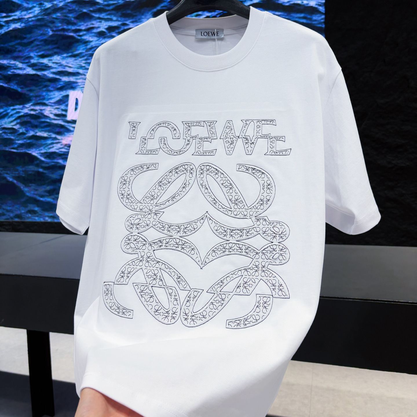 『S-2XL』新作高品質刺繍入りトップス 洗練されたトレンディな半袖