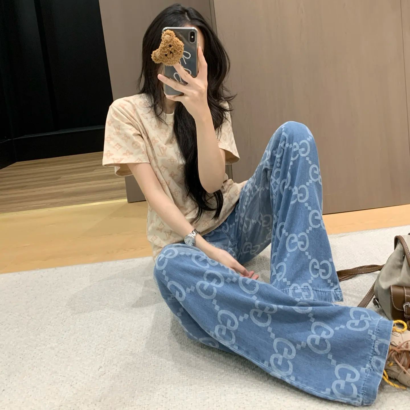 『S-XL』人気の夏物伸縮性ハイウエストジーンズ - 超売れ筋商品