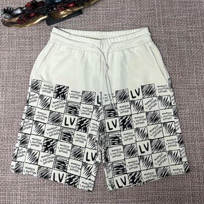 [Copy]『M-4XL』クラシックな文字刺繍入りカジュアルルーズショーツ、ユニセックス