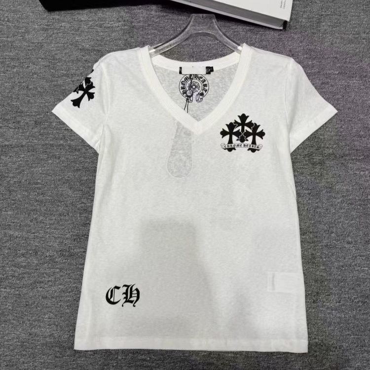 人気のストリートスタイルVネックプリント半袖Tシャツ＋スカートセット