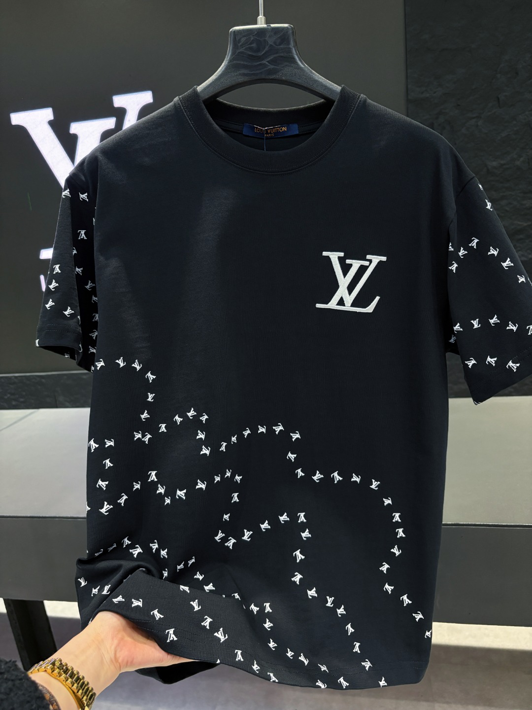 『S-XL』新作プリント入りプレミアム半袖シャツ、ユニセックススタイル。
