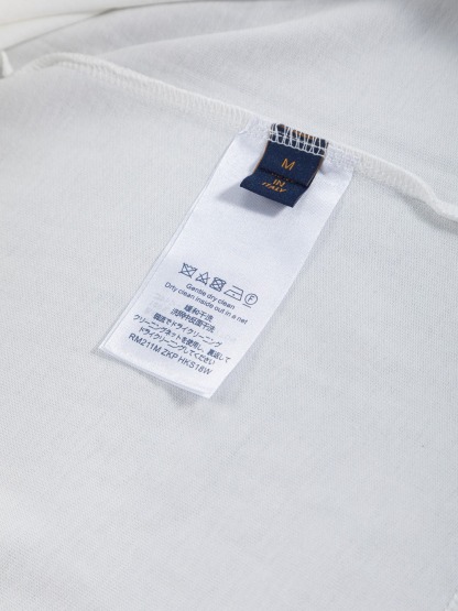 『S-XL』シンプルなカラフルな文字のタッセル刺繍入りラウンドネック半袖Tシャツ、ユニセックス