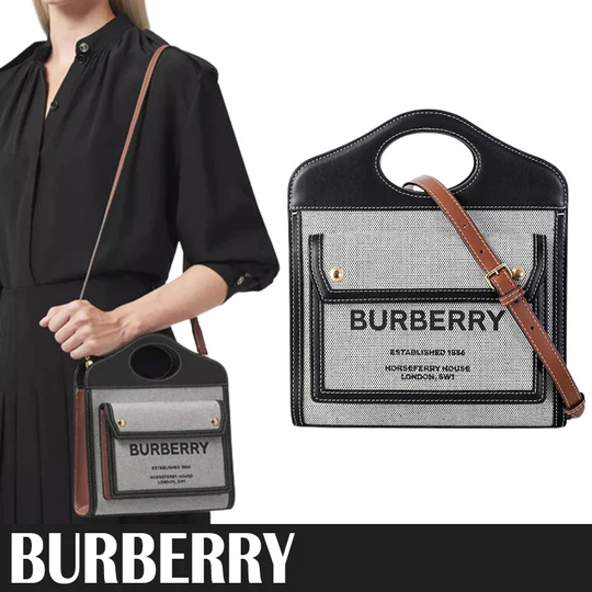 【超特価アウトレットセール！】人気アイテム再入荷！★BURBERRYバーバリー ショルダーバッグ ミニ ポケットバッグ