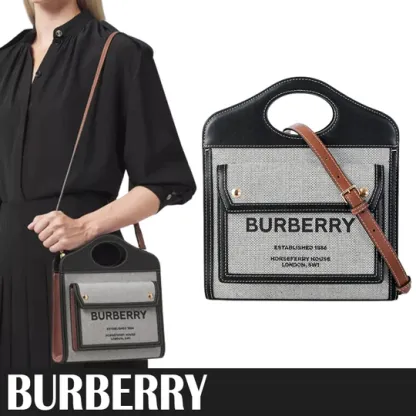 【超特価アウトレットセール！】人気アイテム再入荷！★BURBERRYバーバリー ショルダーバッグ ミニ ポケットバッグ