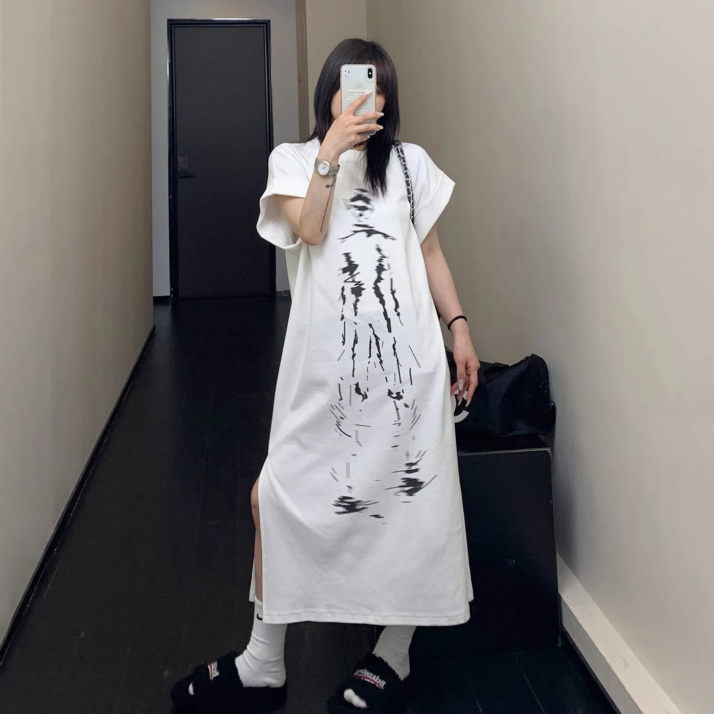 半袖ワンピース