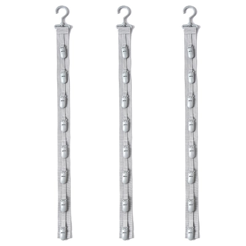 Vertical 8-Clip Cap Storage Rack (Set of 3)