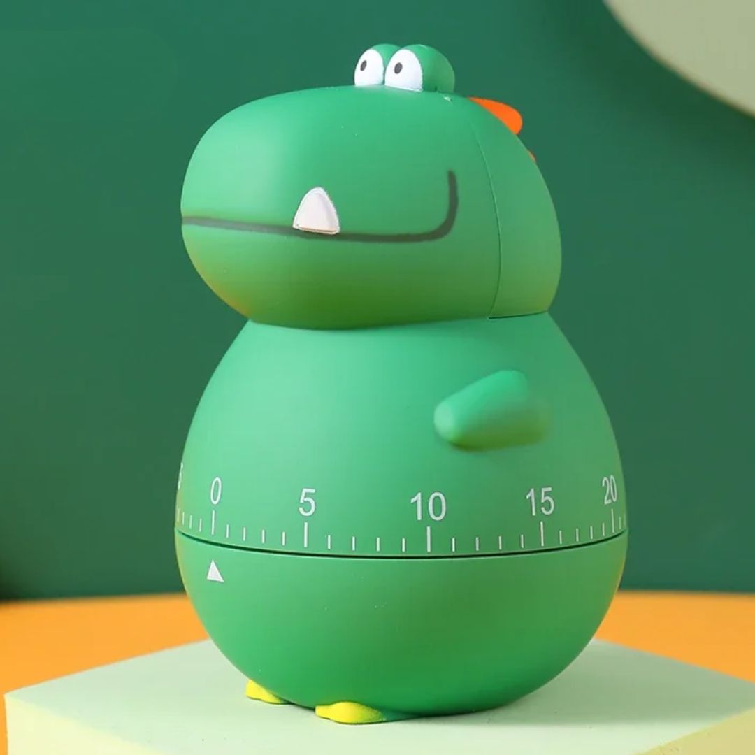 Cute Dinosaur Mechanical Countdown Timer
