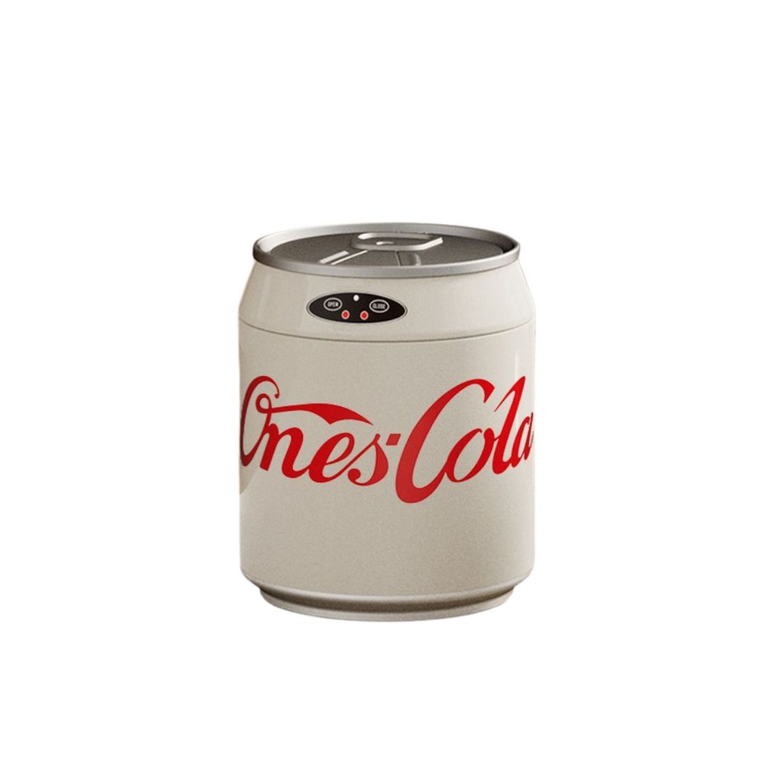 Coke Can Style Smart Trash Can
