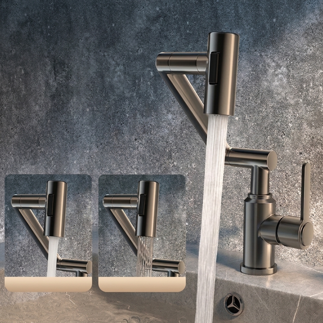 All-Copper Rotatable Basin Faucet
