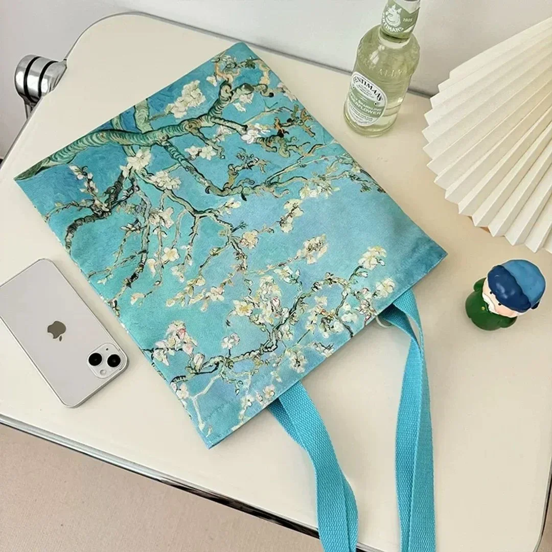 Van Gogh Museum Starry Night Canvas Tote (Set of 5)