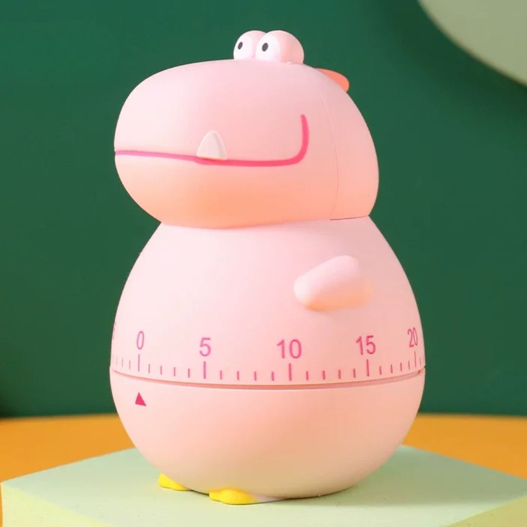 Cute Dinosaur Mechanical Countdown Timer