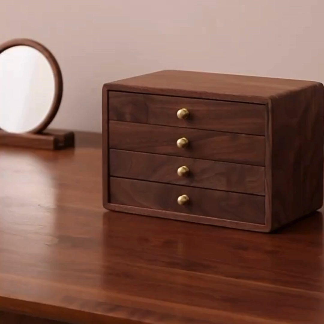 Ballerin 4 Drawers Jewelry Box