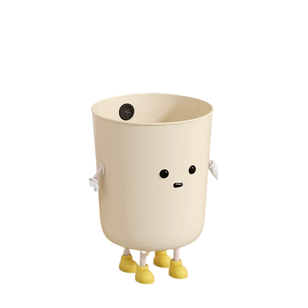 Cartoon Creative Trash Can