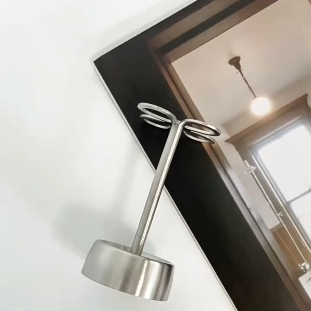 Stainless Steel Toothbrush Holder Set