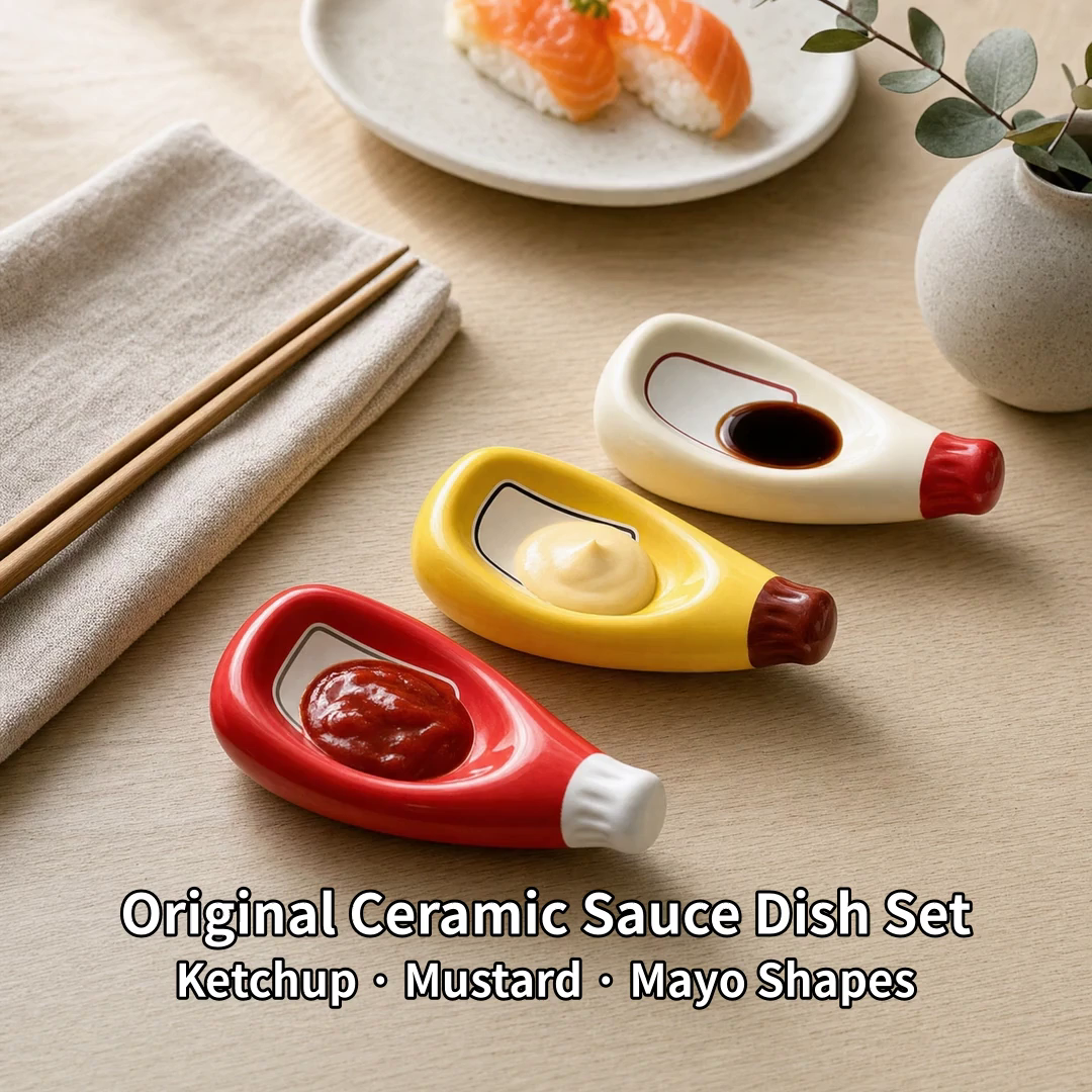 Original Ceramic Sauce Dish Set product video
