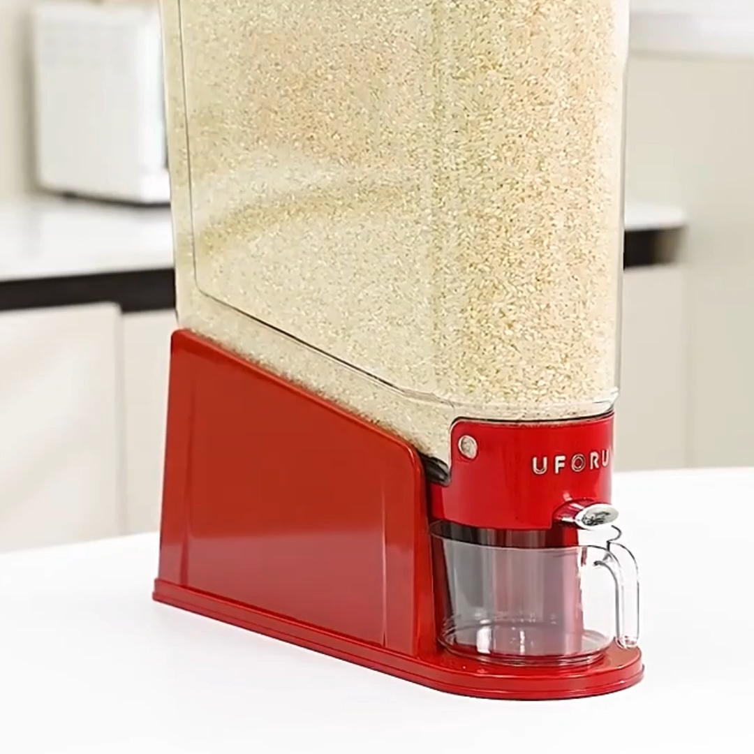Slim Press-Seal Rice Storage Bin