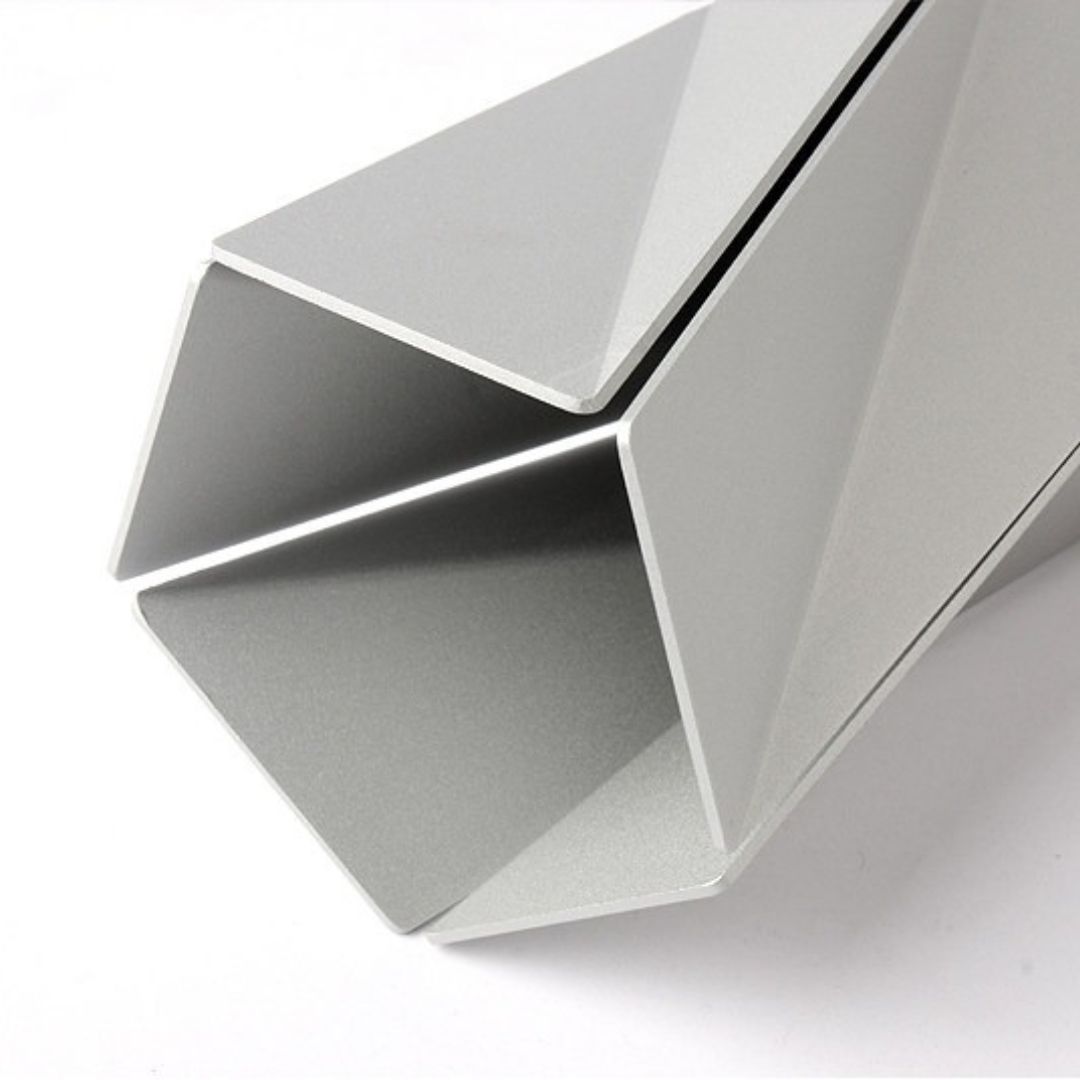 Aluminum Pentagon Pen Holder