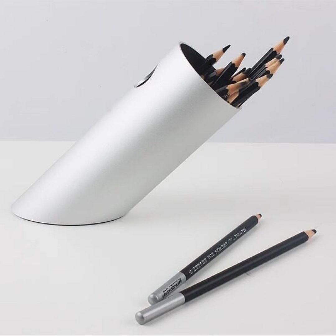 Aluminum Slant Pen Holder
