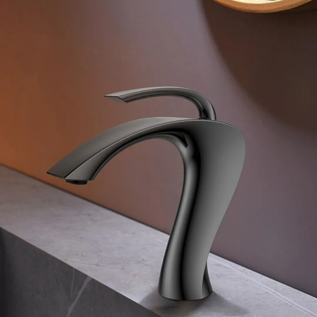 Brass Single-Hole Basin Faucet