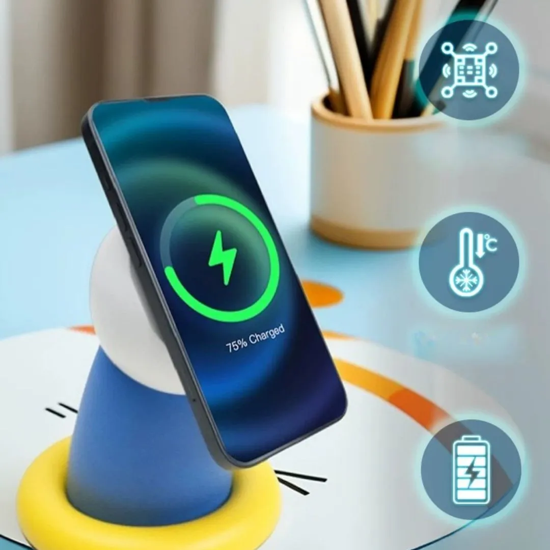 Cartoon MagSafe Wireless Charging Phone Stand