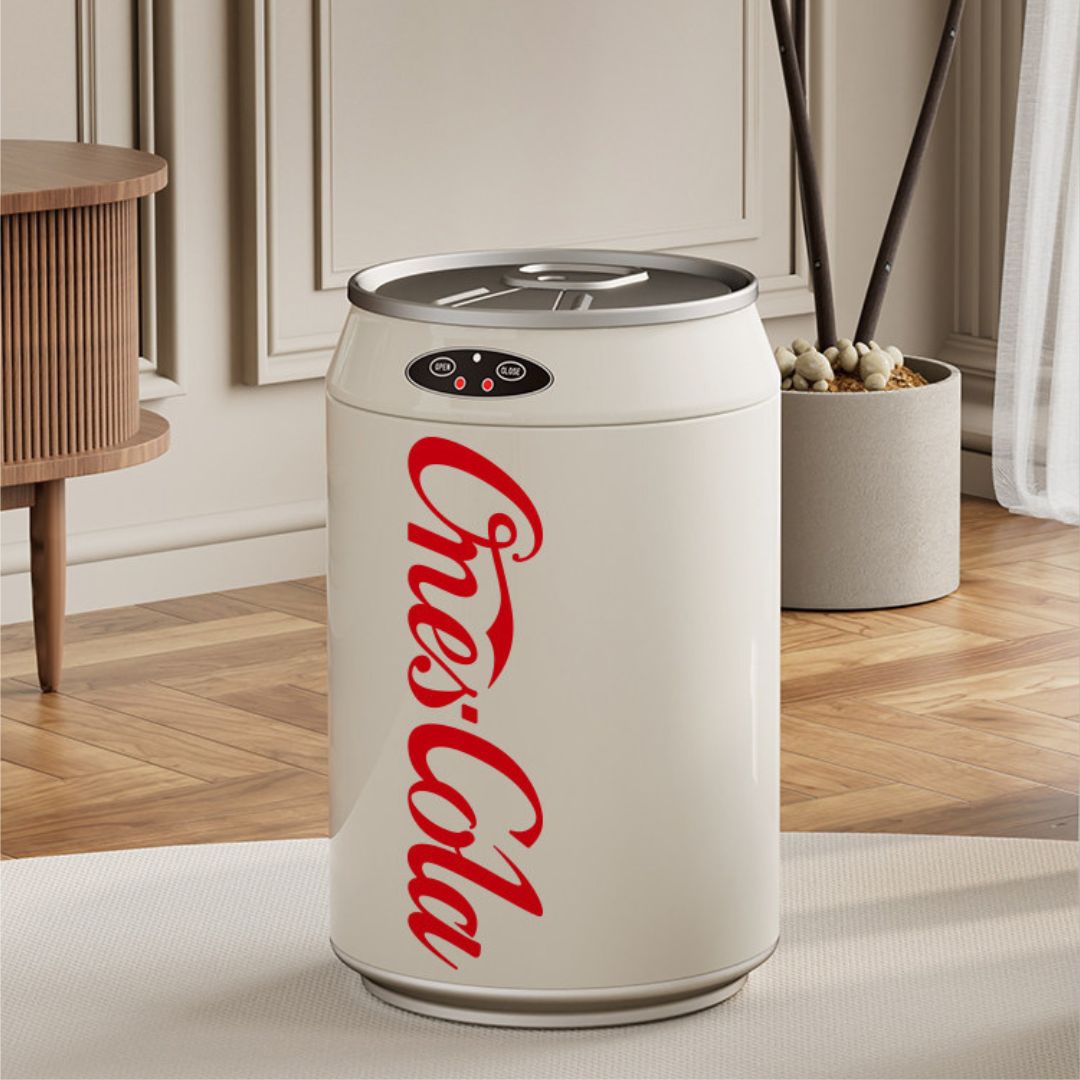 Coke Can Style Smart Trash Can