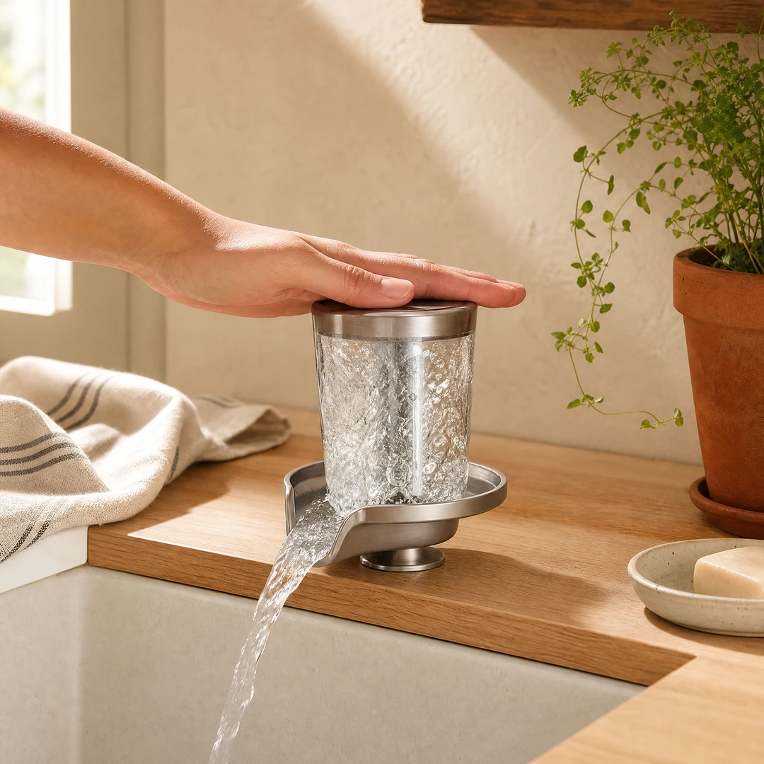 Rotating Cup Washer - Kitchen Scene