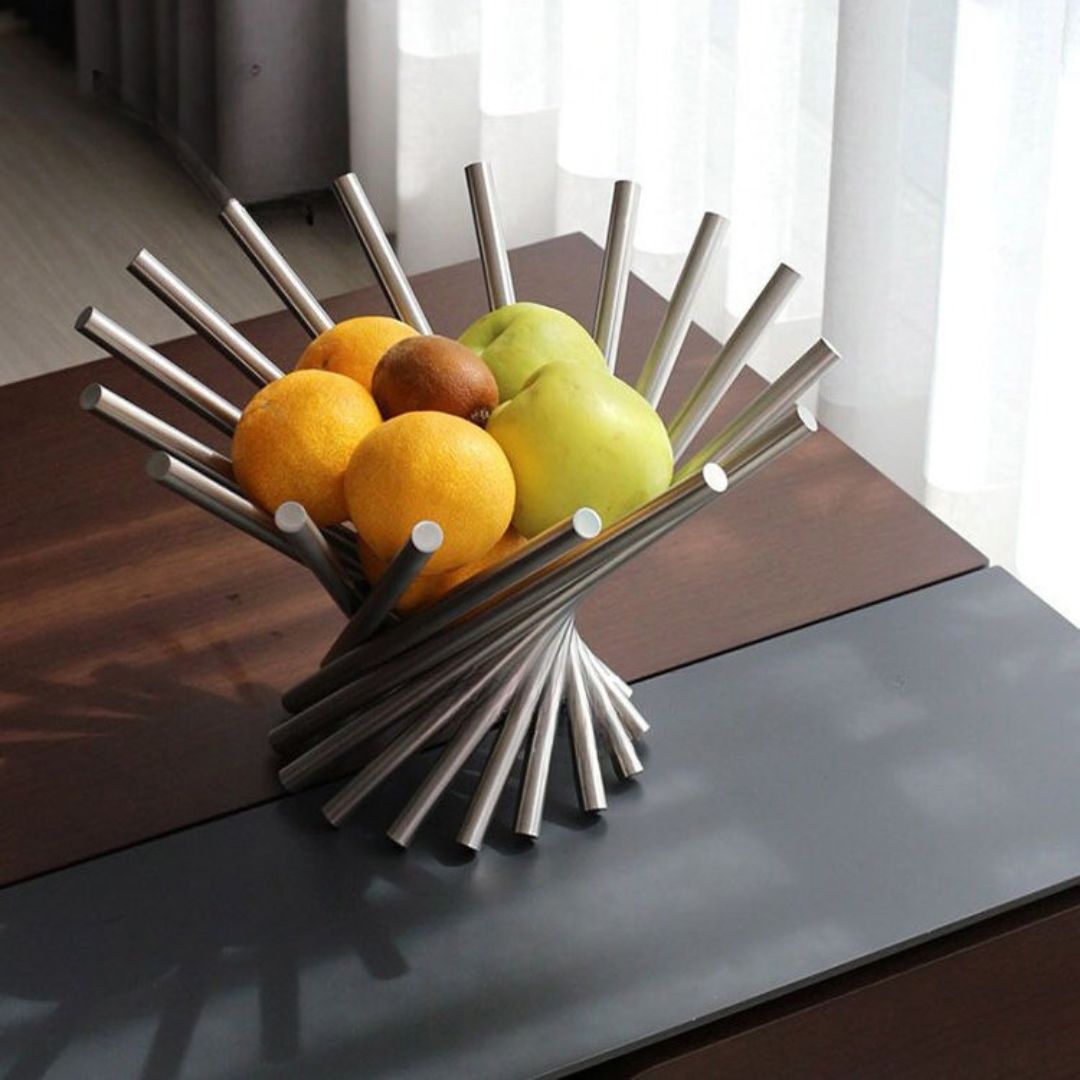 Folding Stainless Steel Fruit Basket