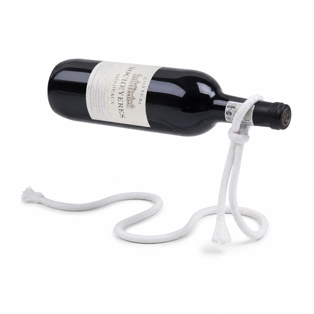 Magic Rope Wine Rack - Front View