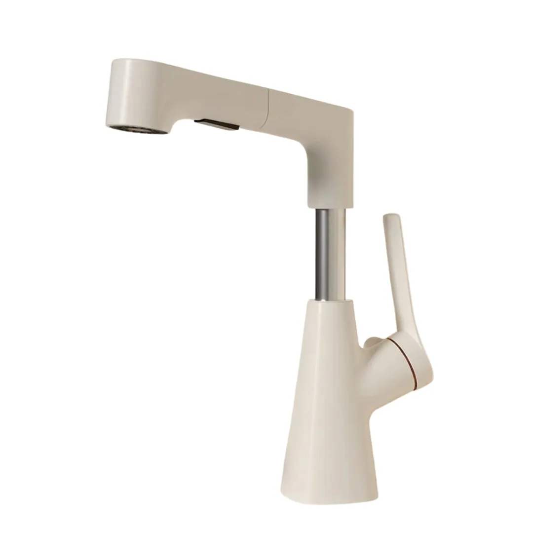 Height Adjustable Pull-Out Multi-Function Faucet