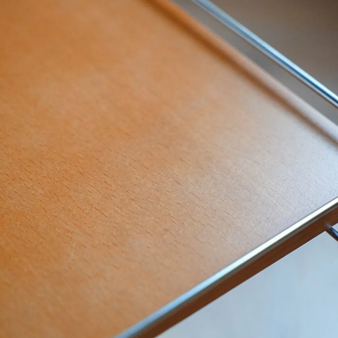 Honey Beech Folding Bedside Shelf