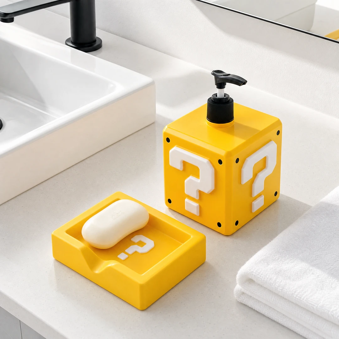 Scene - Top angle with sink and towel