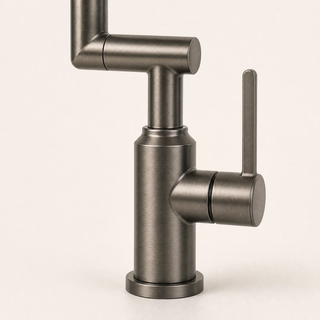 All-Copper Rotatable Basin Faucet - Base & Handle