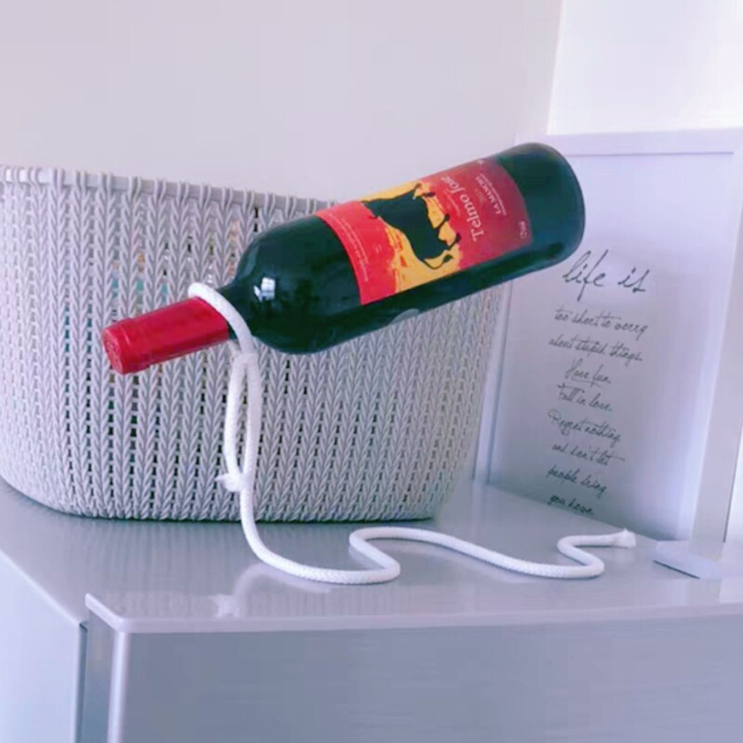 Magic Rope Wine Rack