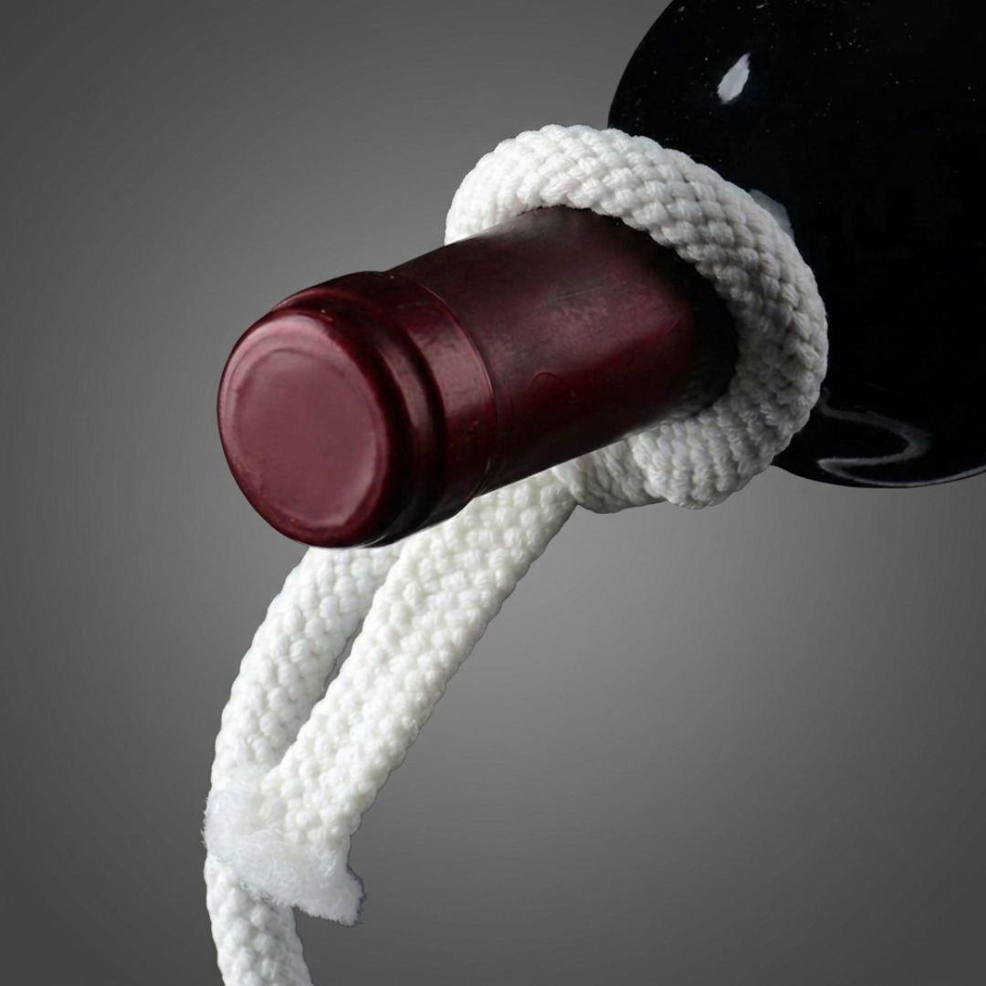 Magic Rope Wine Rack