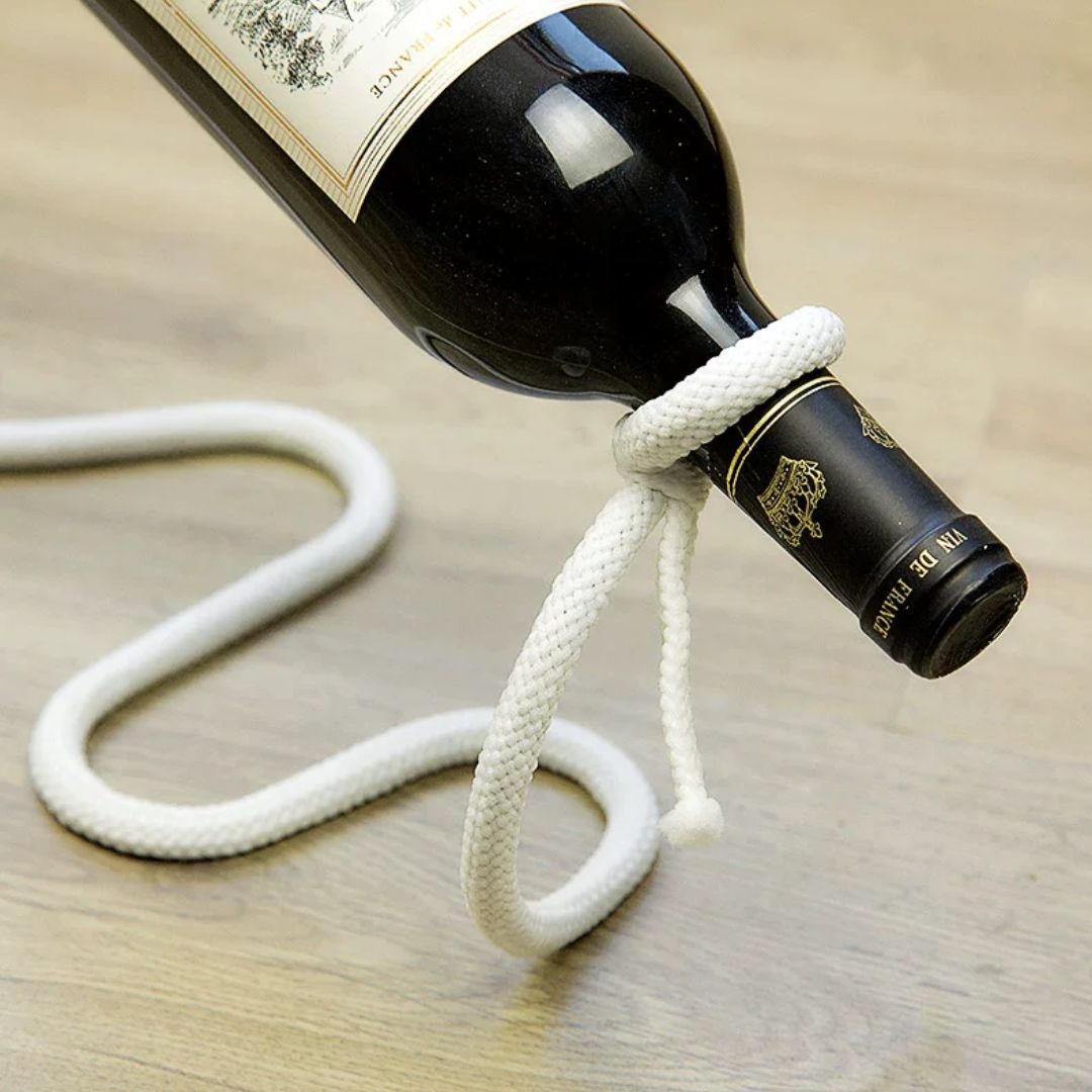 Magic Rope Wine Rack