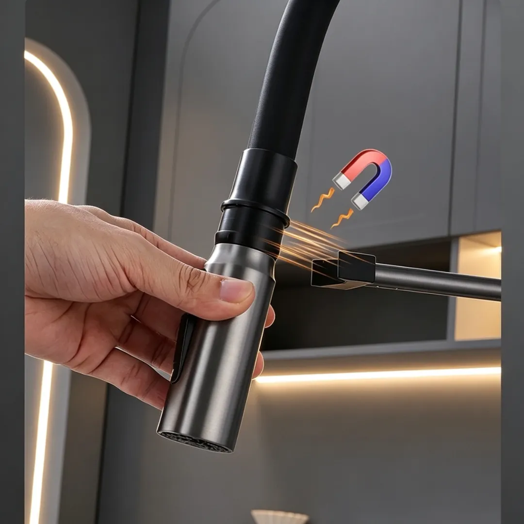 Magnetic Italian Kitchen Faucet