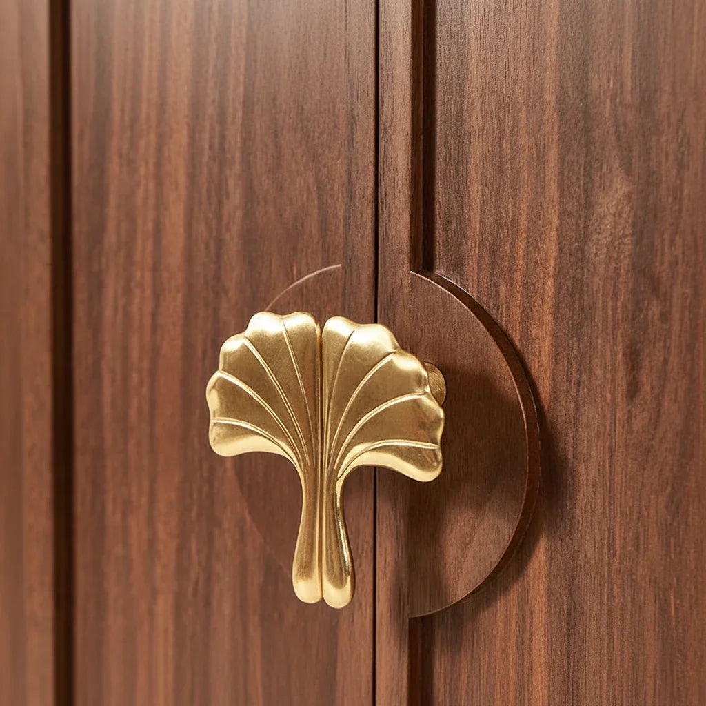 Ahman Walnut Ginkgo Jewelry Box - Cozymatic