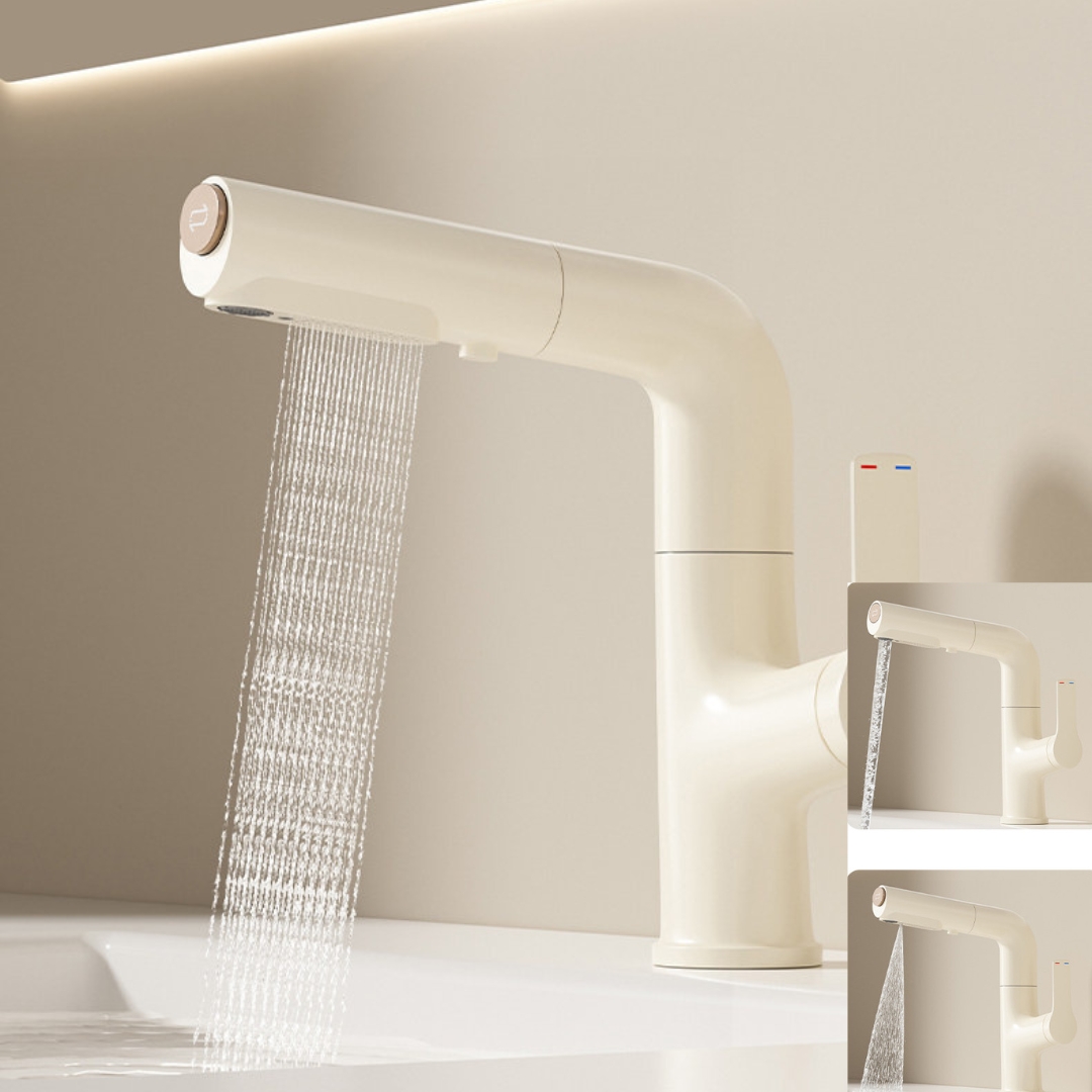 Pull-Out Rotating Basin Faucet