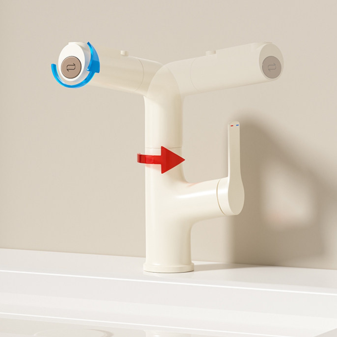 Pull-Out Rotating Basin Faucet
