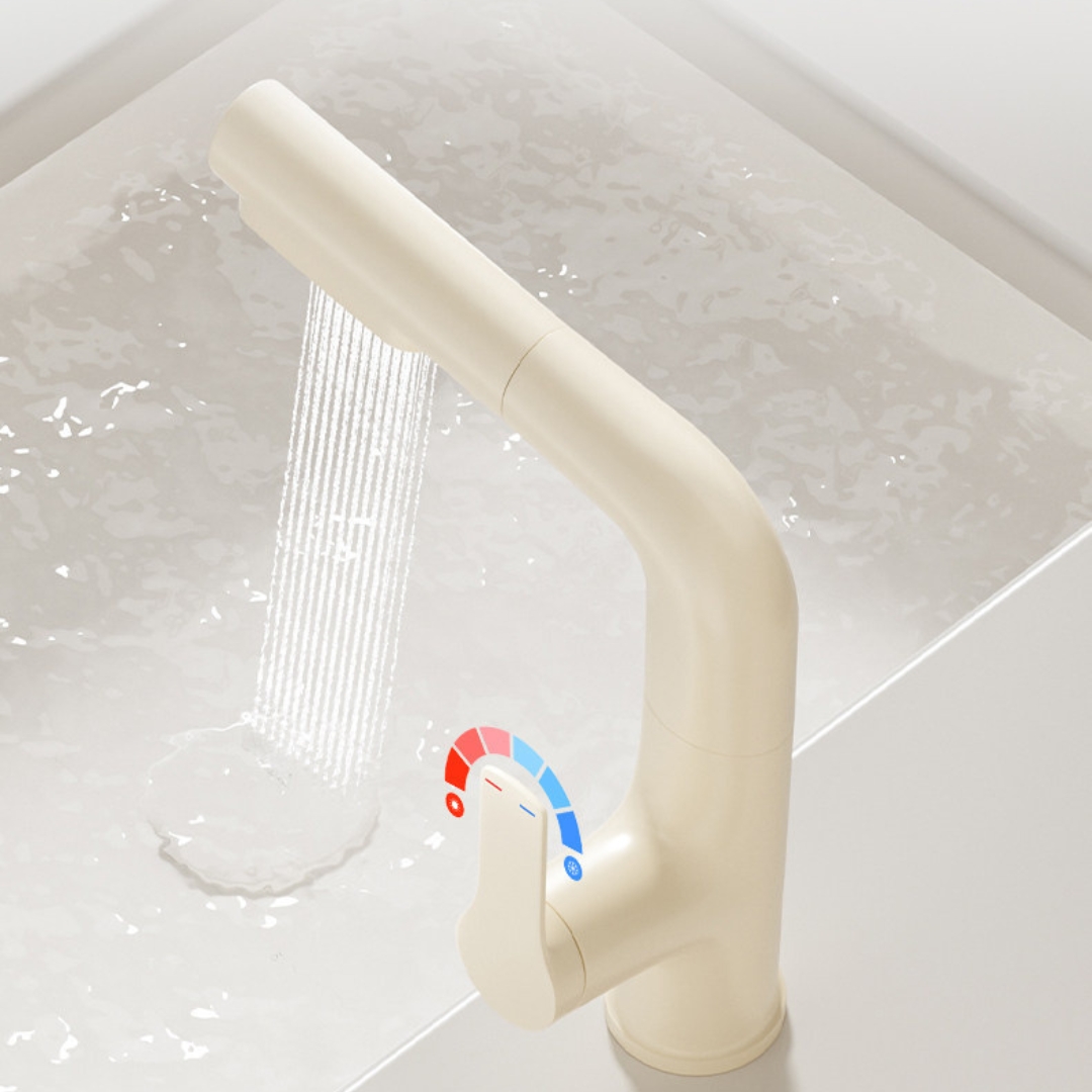 Pull-Out Rotating Basin Faucet